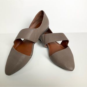 Lucky Brand Tobacco Leather Flats